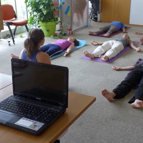 Office yoga from Meditationworks